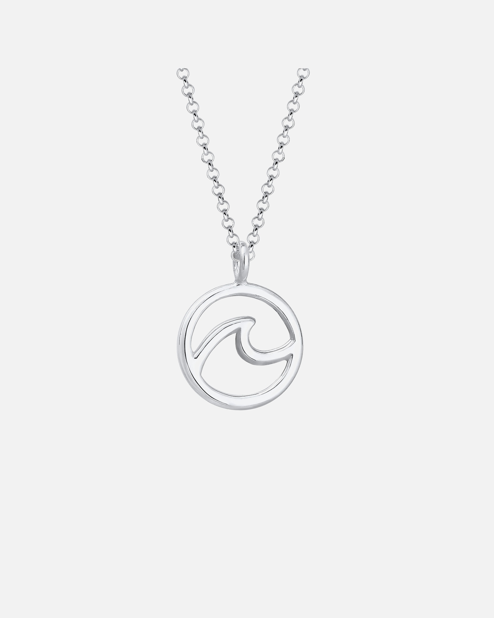 Elli Mer Vague Maritime Été Collier Femme - (925/1000) Argent