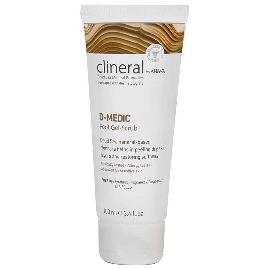 Clineral krema za stopala D-MEDIC gel piling za stopala - 30 ml