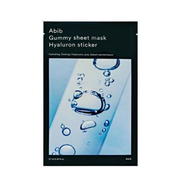 Mascarilla adhesiva en láminas ABIB Gummy #Hyaluron Sticker 27ml