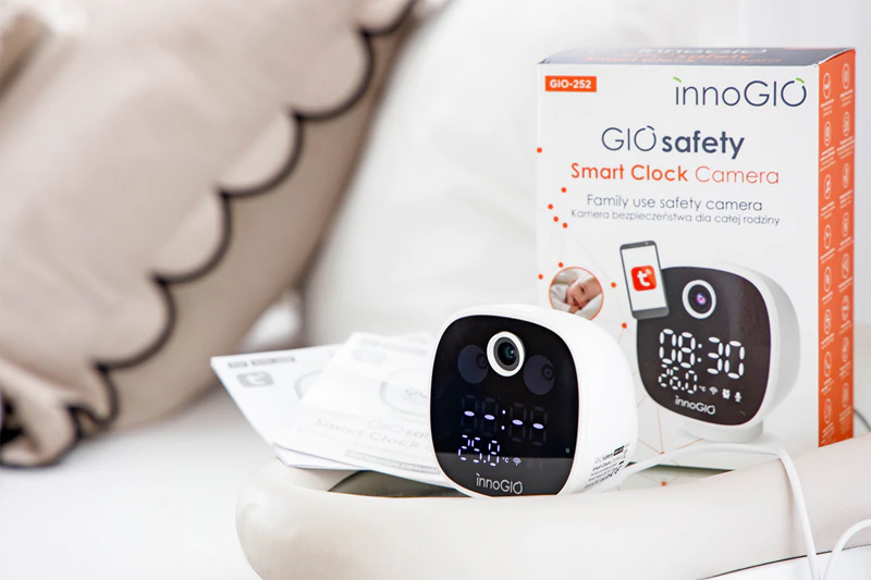 innoGIO GIO Safety Smart Clock Smart Wi-Fi Home Camera