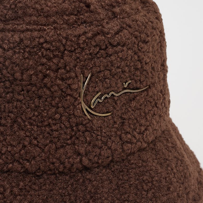 Sombrero tipo cubo de peluche exclusivo