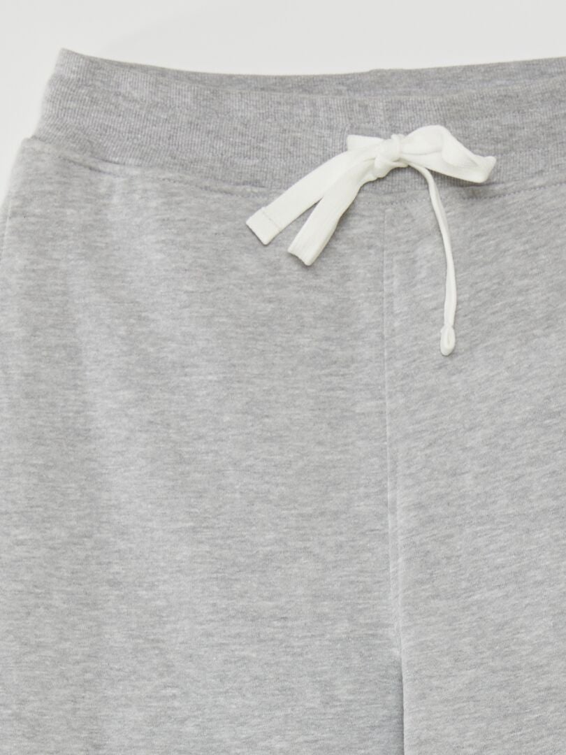 Joggingbroek van French terry - GRIJS