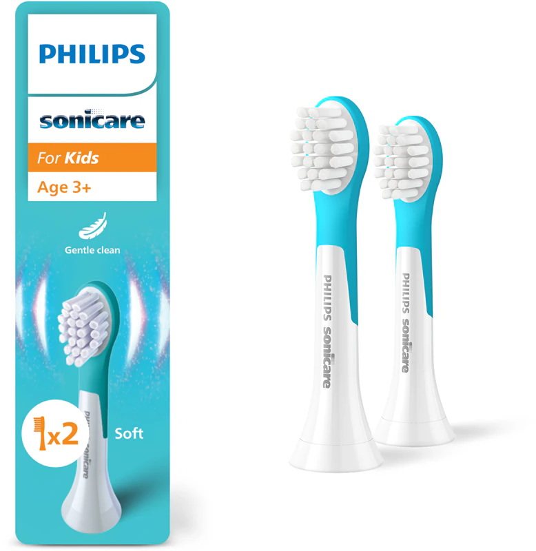 Philips Sonicare For Kids Mini 3+ HX6032/90 Ersatzköpfe für Kinderzahnbürste