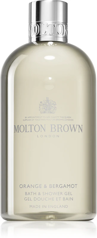 Molton Brown Sinaasappel & Bergamot Bad- & Douchegel: een verzachtende douchegel.