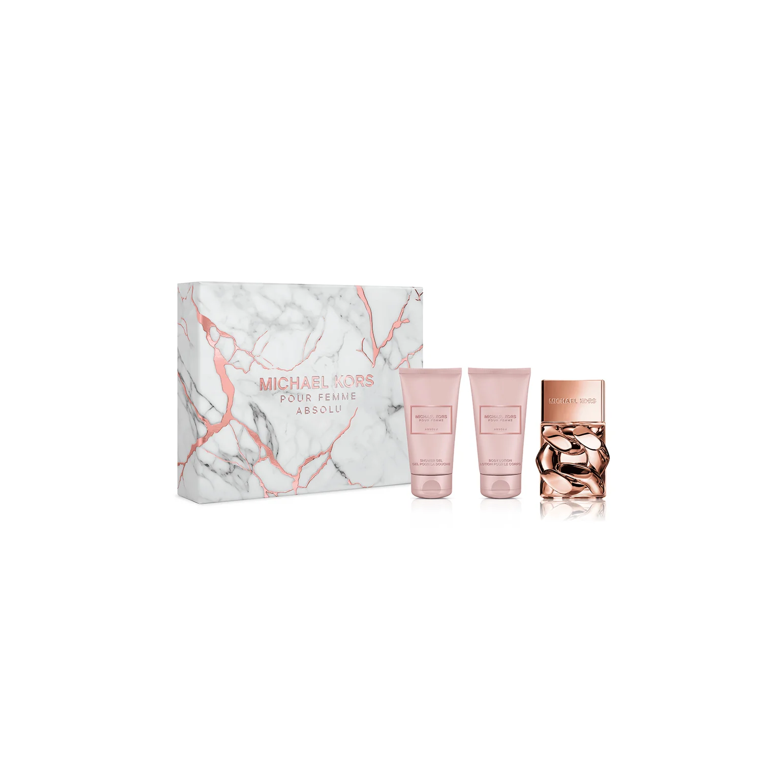 Pour Femme COFANETTO REGALO Michael Kors Pour Femme Absolu, Shower Gel e Body Lotion - Cofanetto Profumo Donna, Eau de Parfum