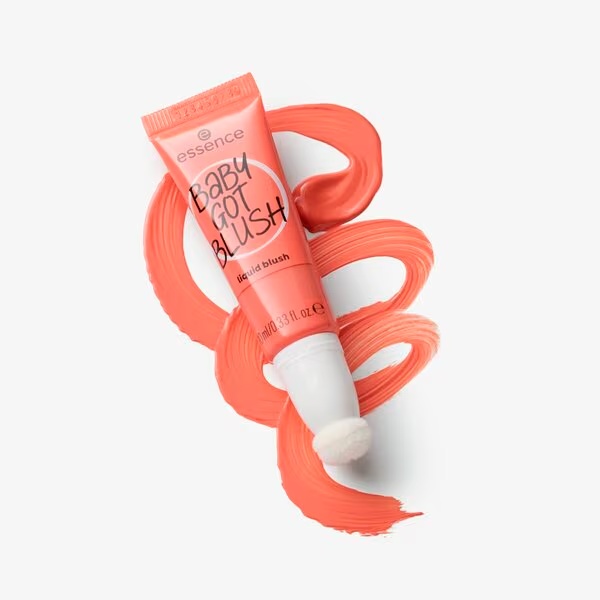 Tekutá lícenka Essence Baby Got Blush 40 Coral Crush 10 ml