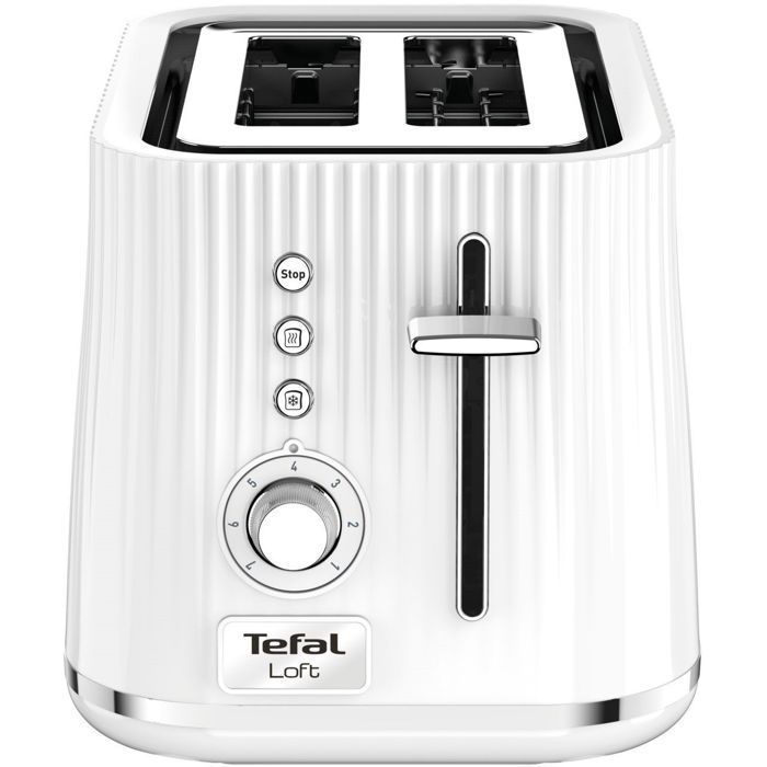 Tostapane - TEFAL - TT761138 Loft 2S - 850 W - 2 fette - Funzione scongelamento
