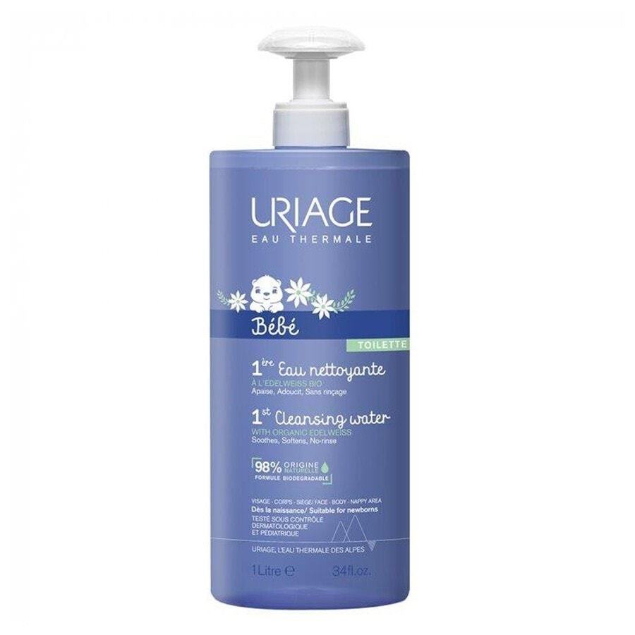 Uriage gel za tuširanje za bebe, voda za čišćenje beba - 1000 ml