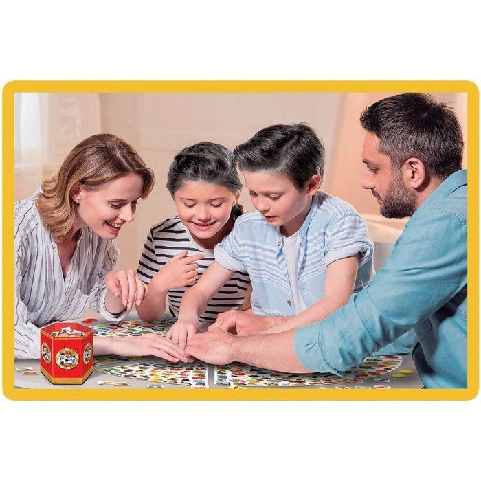 Lynx 400 Images, Educa, Family and Children's Board Game, Strengthens visual memory and reflexes, Ages 6+ (16042)