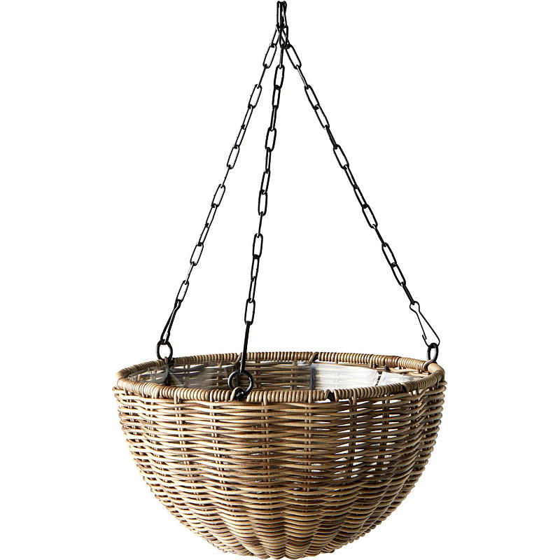 Hjem Hængepotte ø 26 cm, brun, Hageby