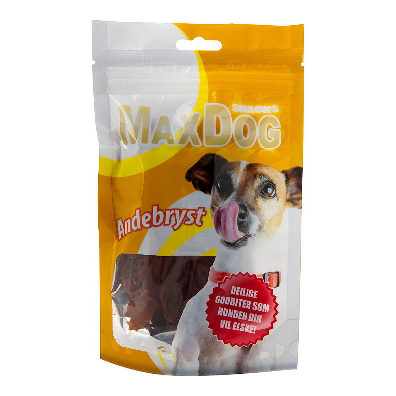 MaxDog Hundesnacks Entenbrust 80 g MaxDog