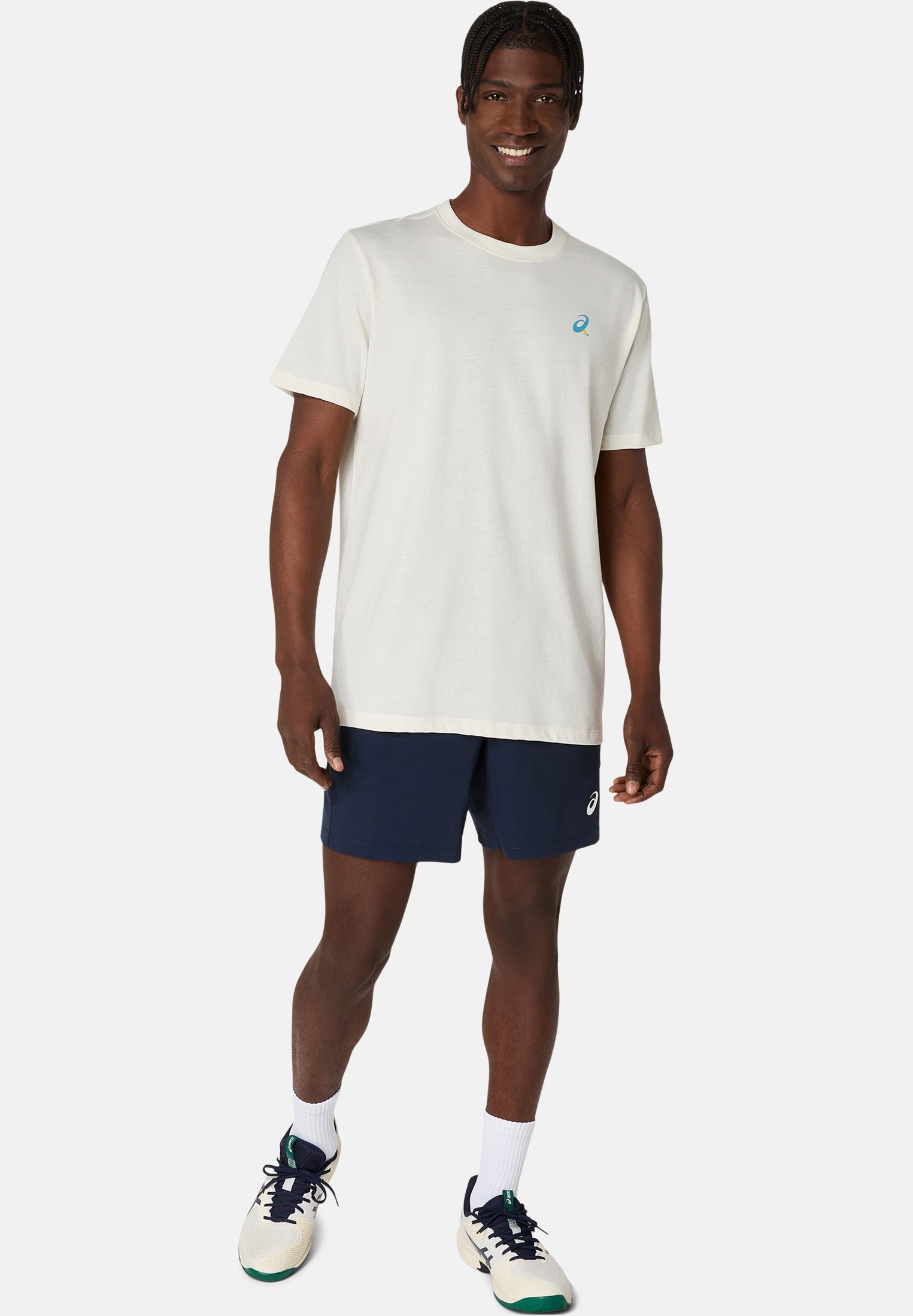 T-shirt imprimé ASICS GRAPHIC SS - crème