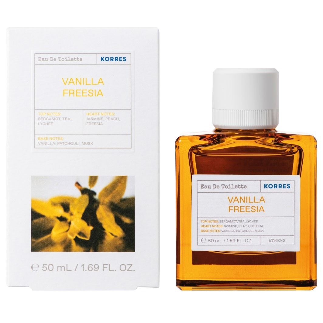 KORRES tualetes ūdens vaniļas frēzija - 50 ml