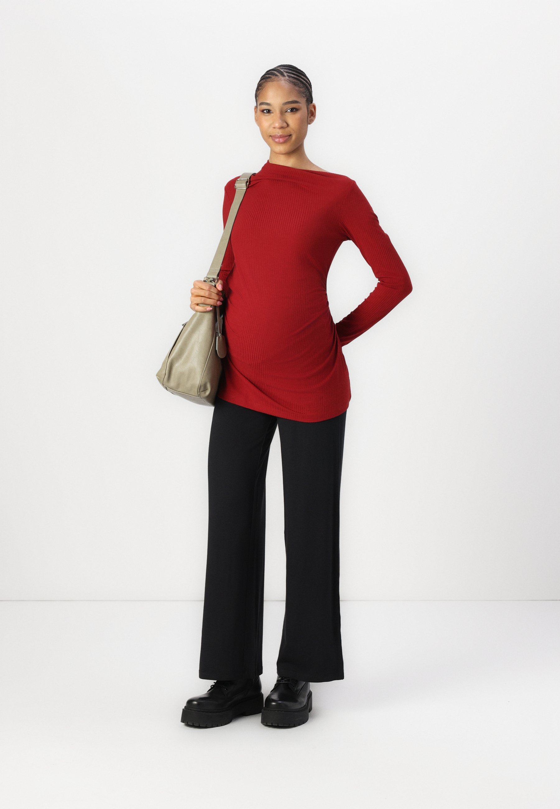 Pantalon Anna Field MAMA - noir