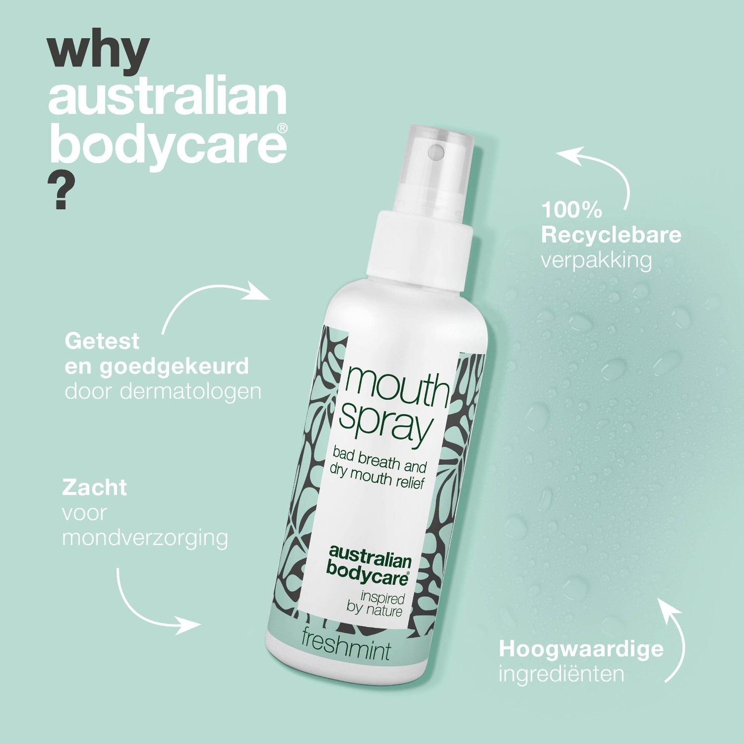 Sprej za usta Australian Bodycare Freshment - 100 ml