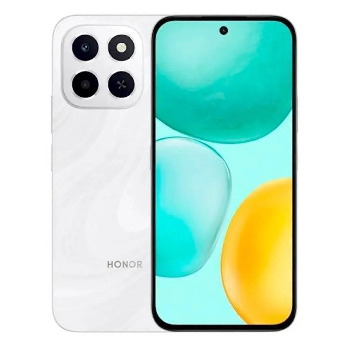 HONOR X6C Smartphone 6G RAM 128GB ROM Moonlight White