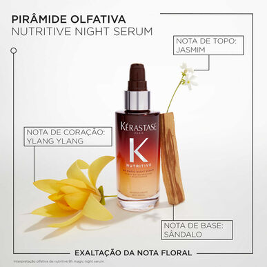 Kérastase Nutritive 8H Magic Night Serum Intense Nourishing Yöseerumi kuiville hiuksille 90 ml 90 ml