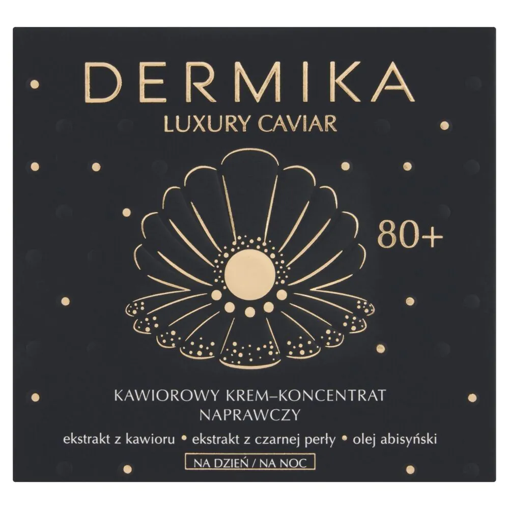 Dermika Luxury Caviar Kawiorowy krem koncentrat naprawczy 80+ na dzień i na noc