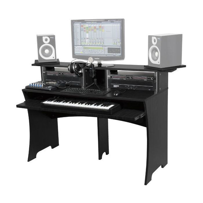 HOME STUDIO WORKSTATION, BLACK FINISH - 223239