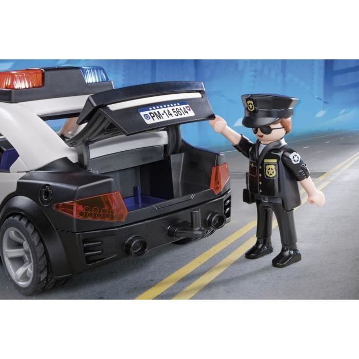 Voiture de Police - PLAYMOBIL - City Action - 5673 - Mixte - Blanc - 4 ans et plus