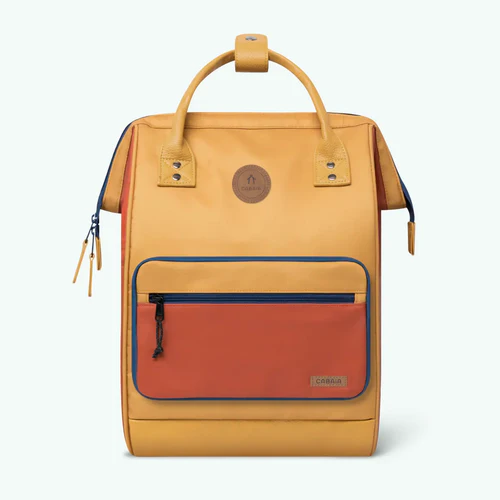 Cabaia Kilifi Adventurer Medium Rucksack, Dunkelgelb
