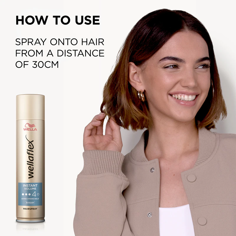 Wella Wellaflex Instant Volume Strong Hold Haarspray voor volume
