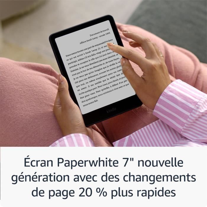 Lector de libros electrónicos - AMAZON - KINDLE Paperwhite - 16 GB - 7