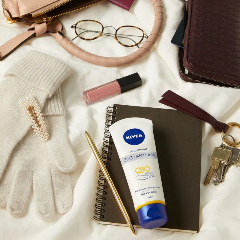 Nivea Hand Przeciwzmarszczkowy Krem do rąk 3w1 Anti-Age Care
