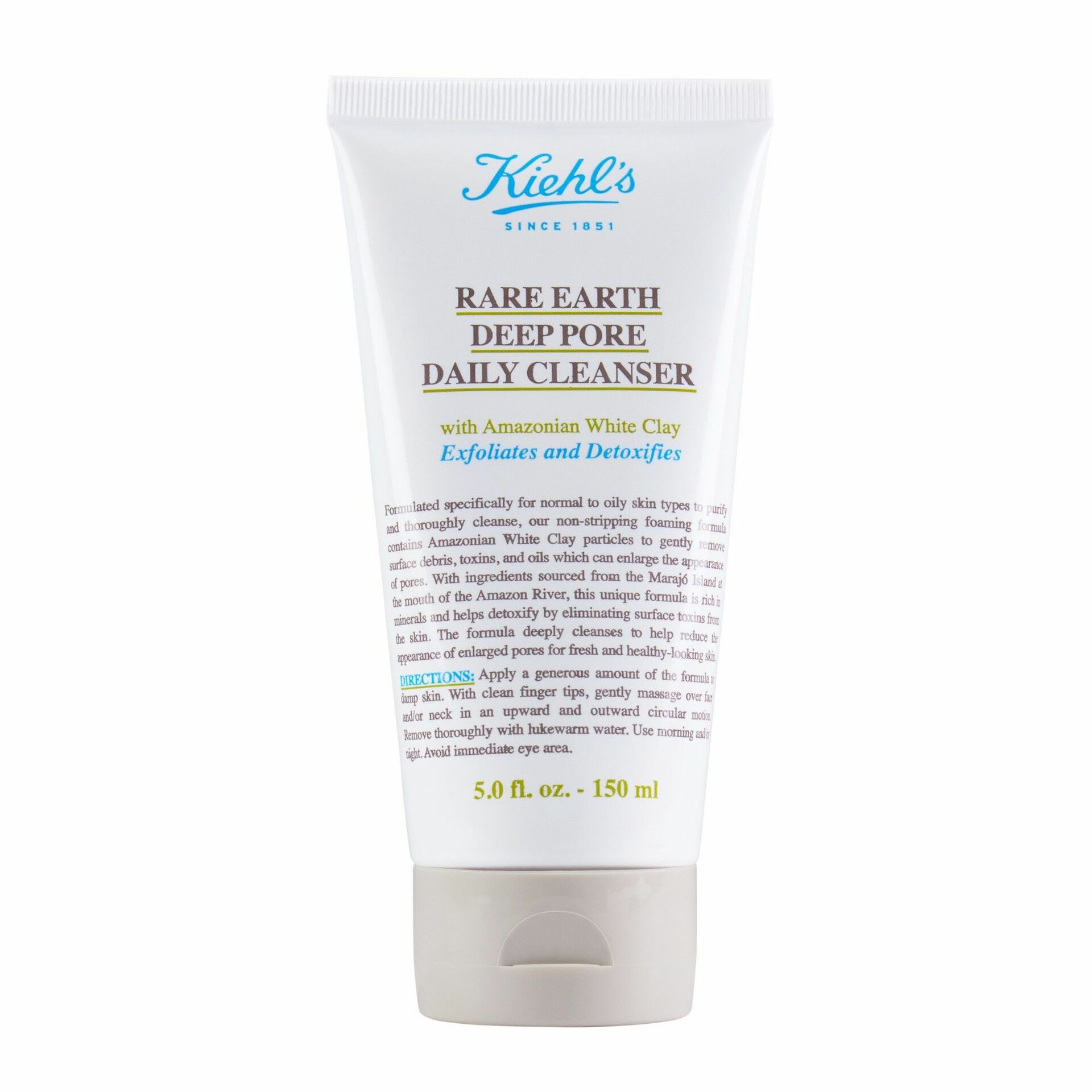 Demachiant zilnic Rare Earth Deep Pore 150 ml - Kiehl's