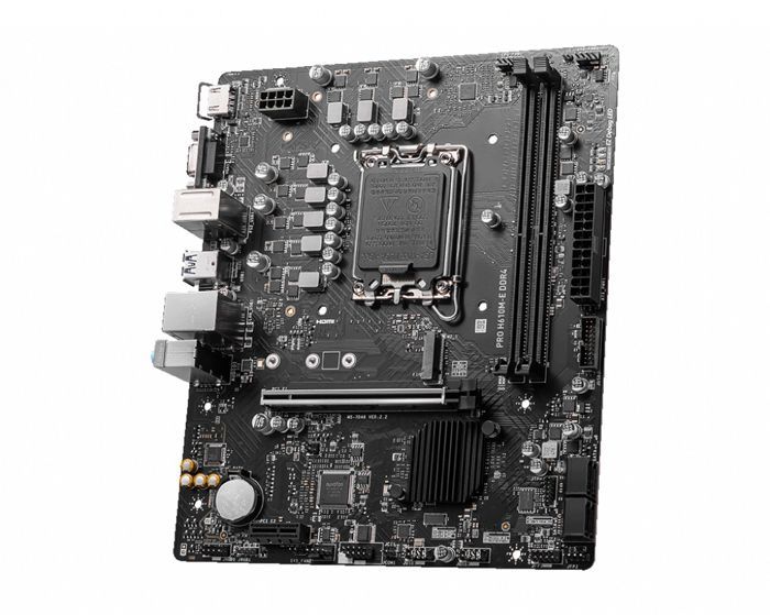 MSI - Motherboard - PRO H610M-E DDR4