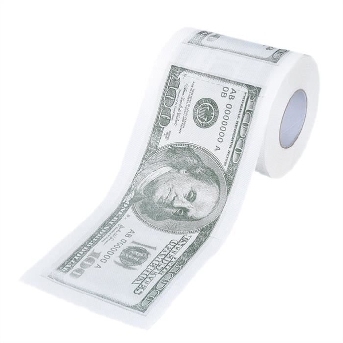 Papel higiénico de 100 dólares