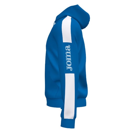 Sudadera Con Capucha Joma Championship Iv Royal Blanco