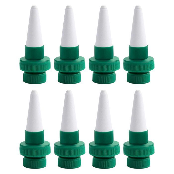 Estacas de cerâmica para irrigação automática, sistema de irrigação por gotejamento para plantas de interior/exterior.