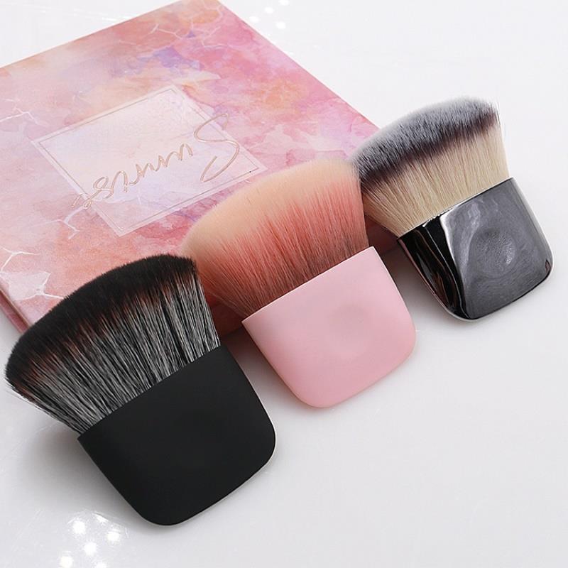 Pennello per fard portatile, pennelli per trucco, pennello per fondotinta e cipria, morbido, professionale, piccolo, strumenti cosmetici per il trucco