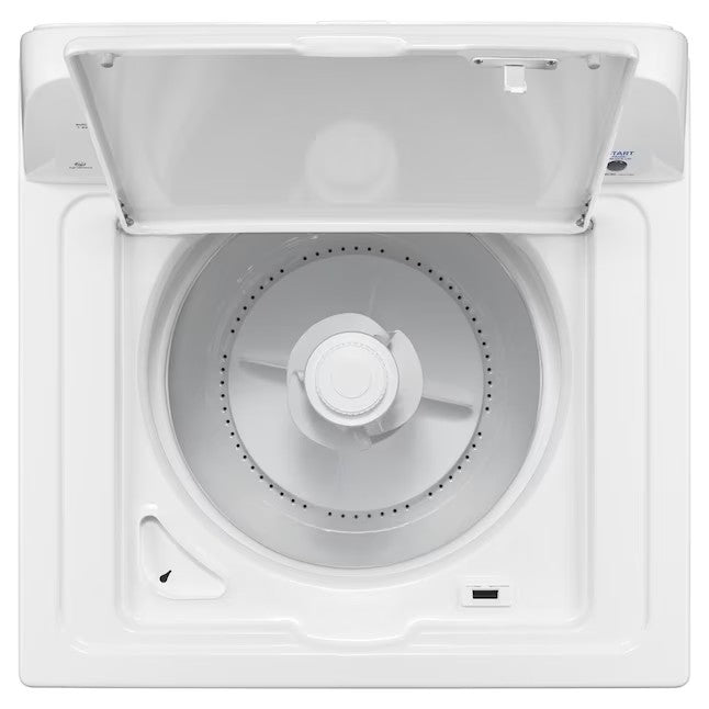 Amana 3,5-Kubikfuß-Toplader-Waschmaschine mit Rührwerk (Weiß)