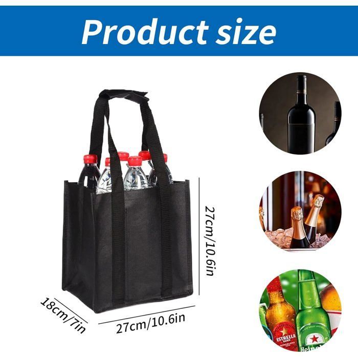 A black handbag