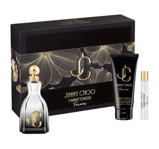 Jimmy Choo I Want Choo Forever woda perfumowana spray 100 ml   7,5 ml   balsam do ciała 100 ml