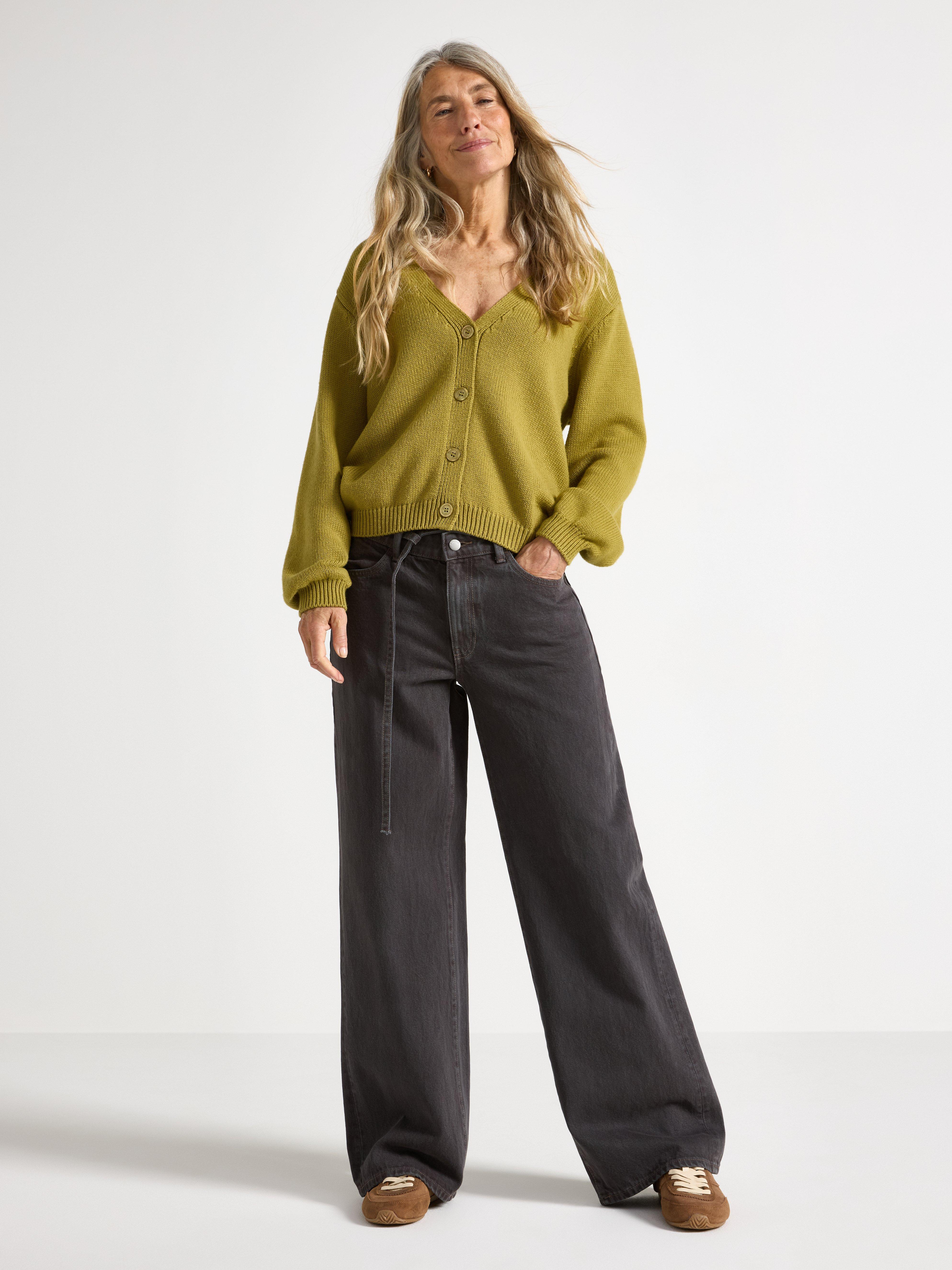 WIDE Peggy  jeans med medelhög midja grey