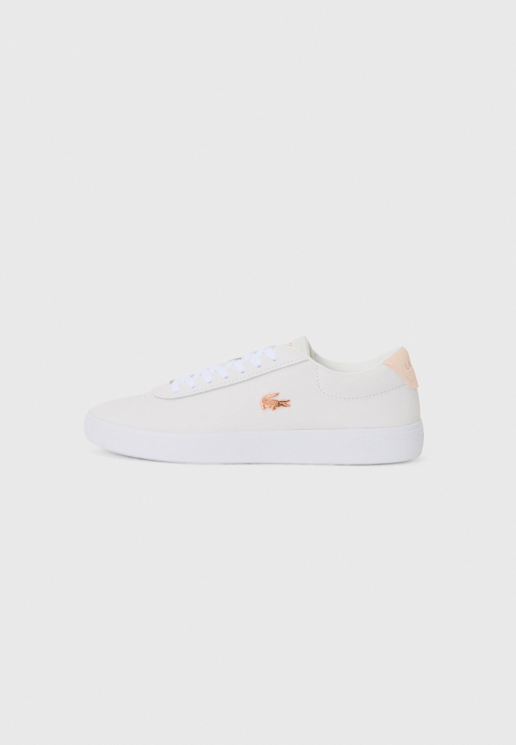 Lacoste BASESHOT EVO 225 - Sneakers - wit/lichtroze