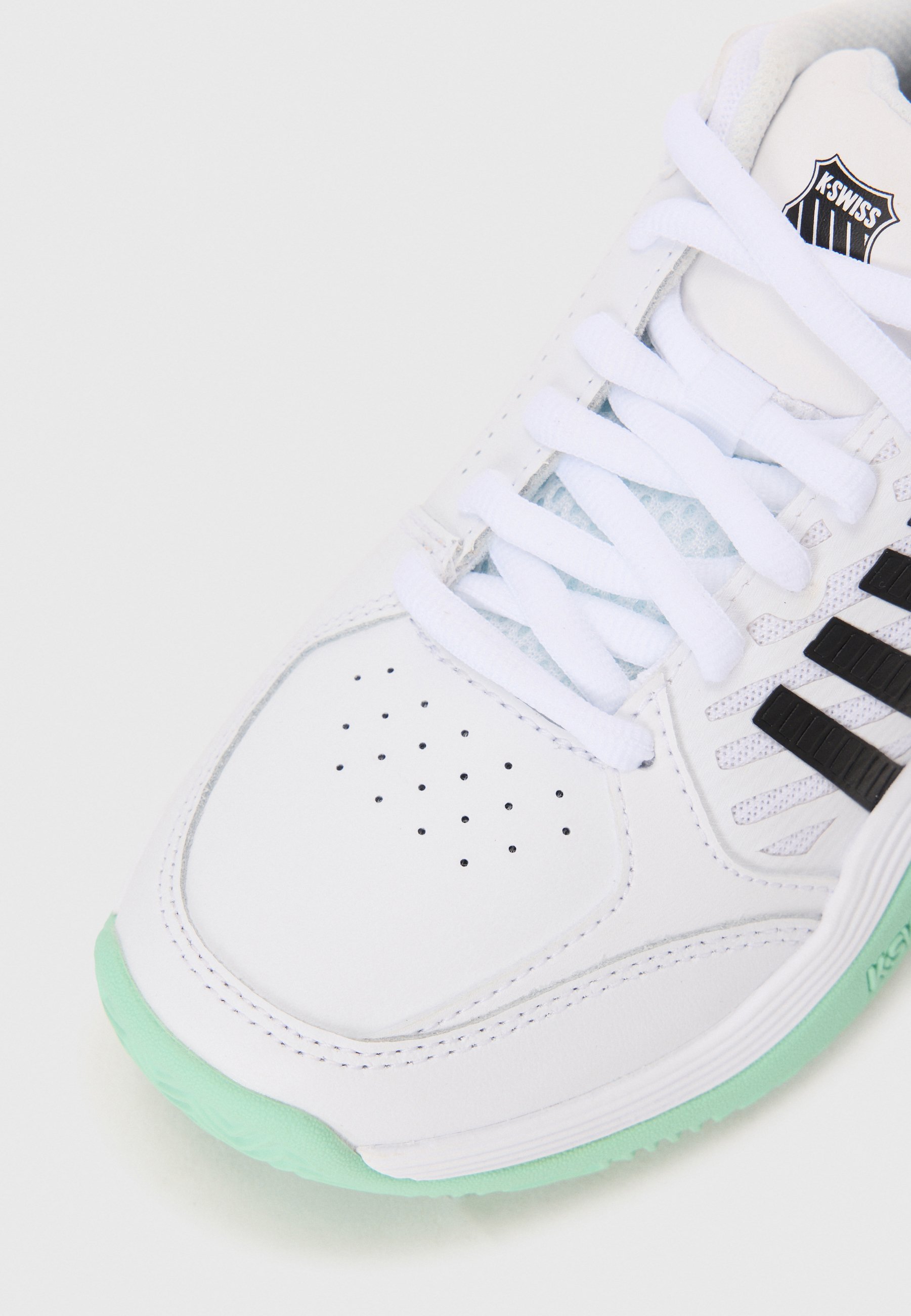 K-SWISS COURT EXPRESS 2 - Tennisschuhe für Sandplätze - Weiß Neon/Mint