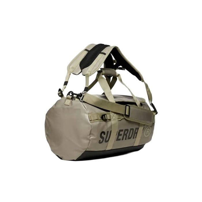 Bolsa de viaje Superdry para hombre, color verde sintético.