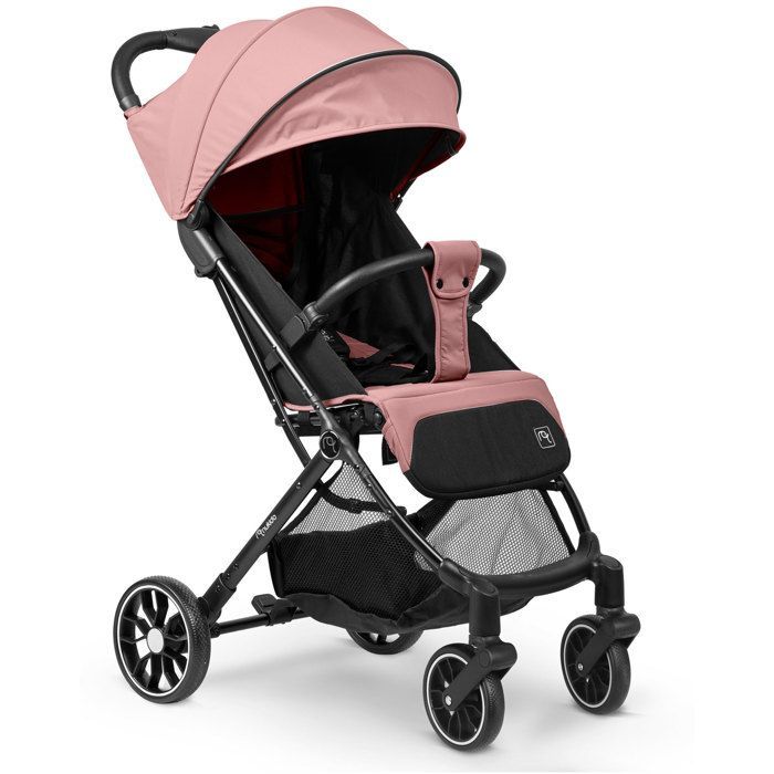 Nukido Paseo Stroller - Folds in 2 seconds - 360° wheels with shock absorbers