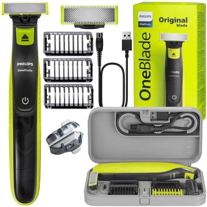Philips OneBlade QP2724/10 Electric Beard Shaver with Case