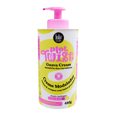 Lola Cosmetics Plot Twist Guava Curl Cream Hårstylingkrem 480g