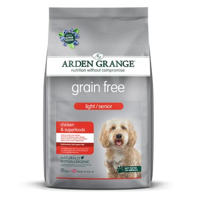 Arden Grange Light/Senior - Gabonamentes csirke és szuperélelmiszerek