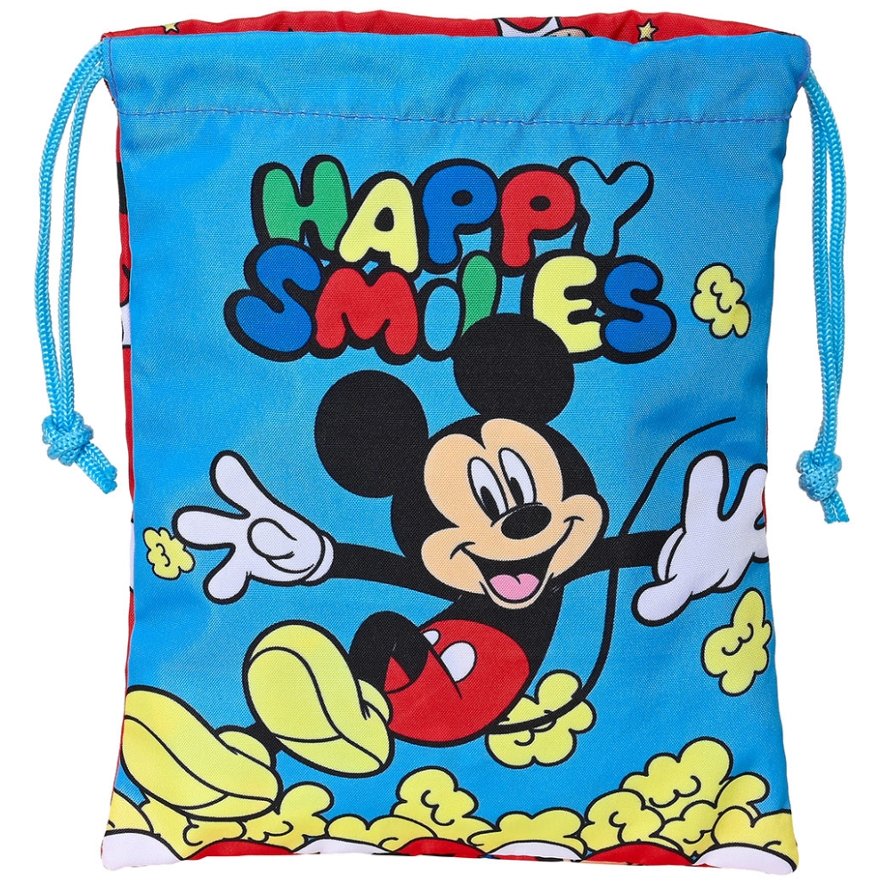  Saquito Merienda Mickey 20x25