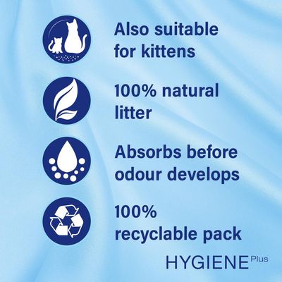 Lettiera per gatti Catsan Hygiene Plus