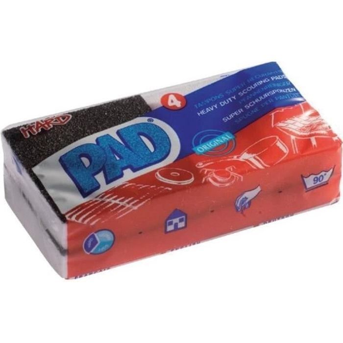 TASCHE - 4 tamponi super abrasivi 70x70x18mm