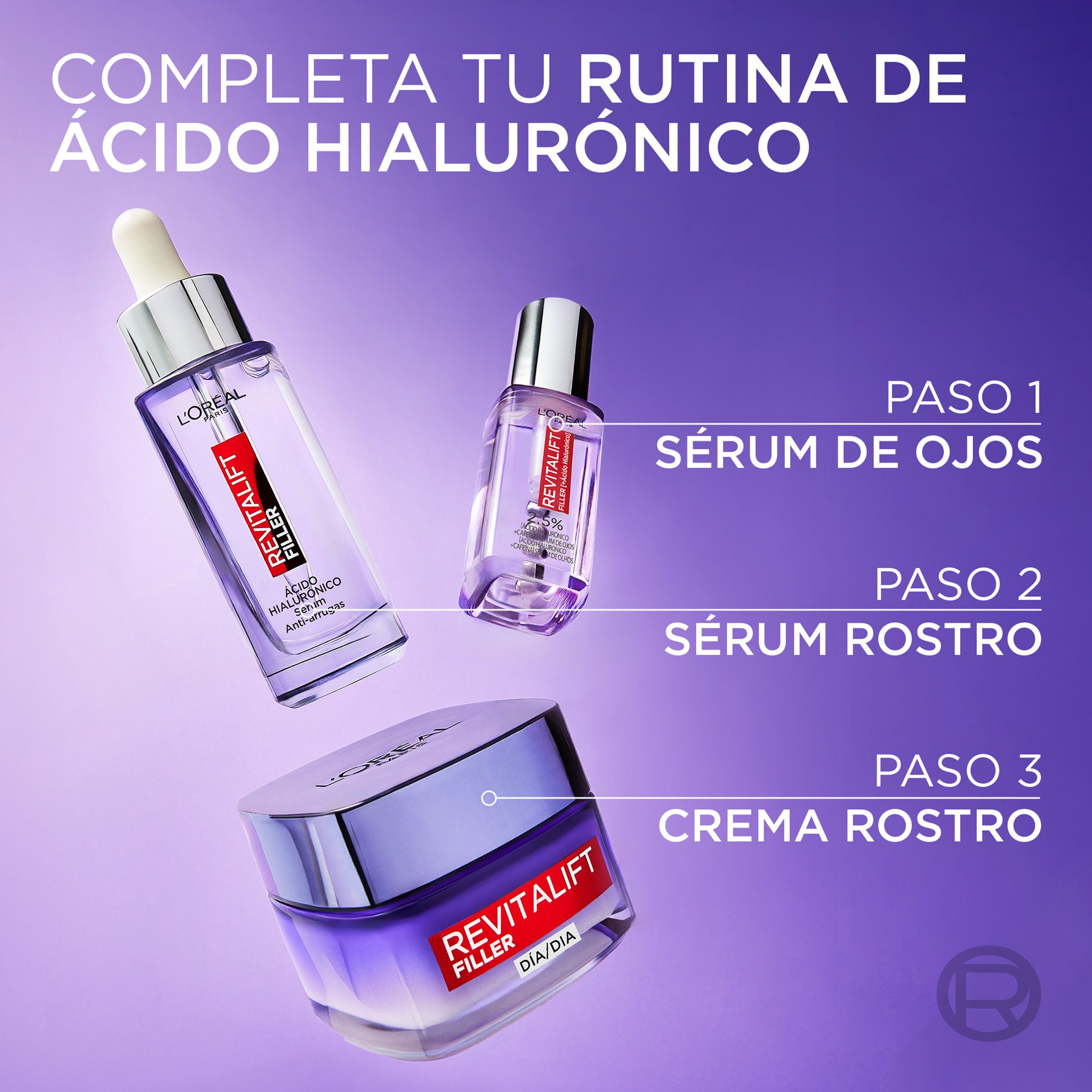 „Revitalift Filler“ serumo dieninis kremas su SPF50 dovanų rinkinys Kosmetikos dovanų rinkiniai