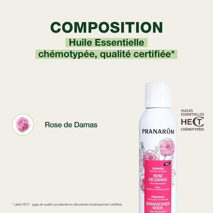 Pranarom Bio-Damaszenerrosenhydrolat 150 ml